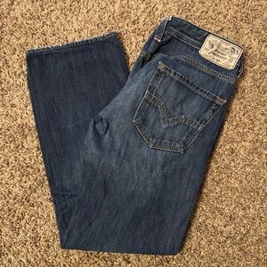 Diesel Industry regular straight blue jeans